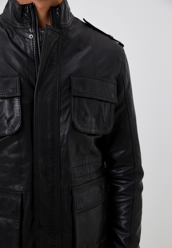 фото Куртка кожаная утепленная jorg weber