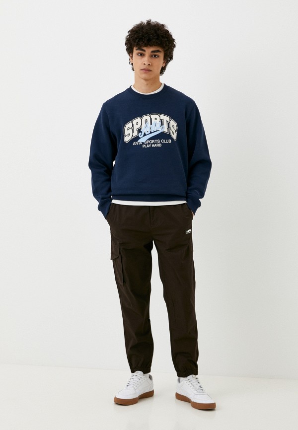 Брюки Anta коричневый, размер 48, фото 2