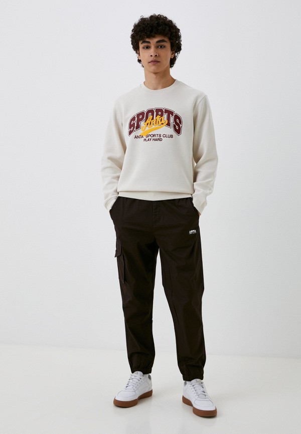 Свитшот Anta бежевый, размер 50, фото 2