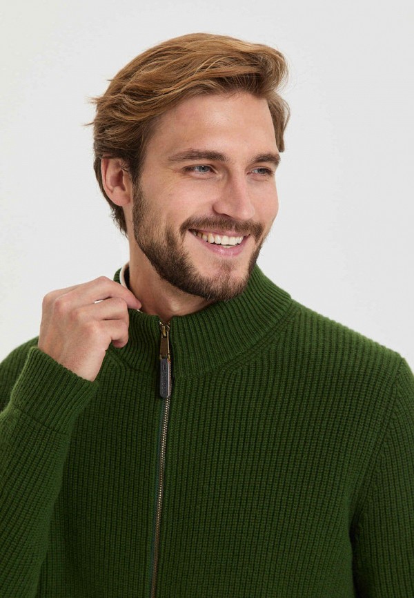 Кардиган Norveg зеленый, размер 48, фото 5