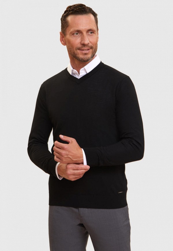 Пуловер Kanzler черного цвета