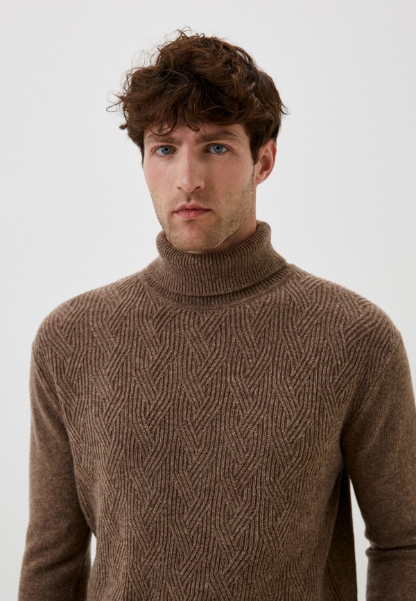 Свитер Marco Di Radi коричневый, размер 56, фото 4