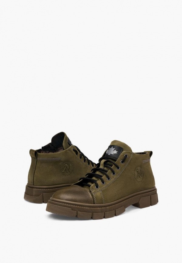 Ботинки Alessio Nesca зеленый, размер 45, фото 7