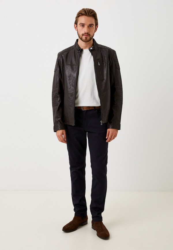 фото Куртка кожаная jorg weber