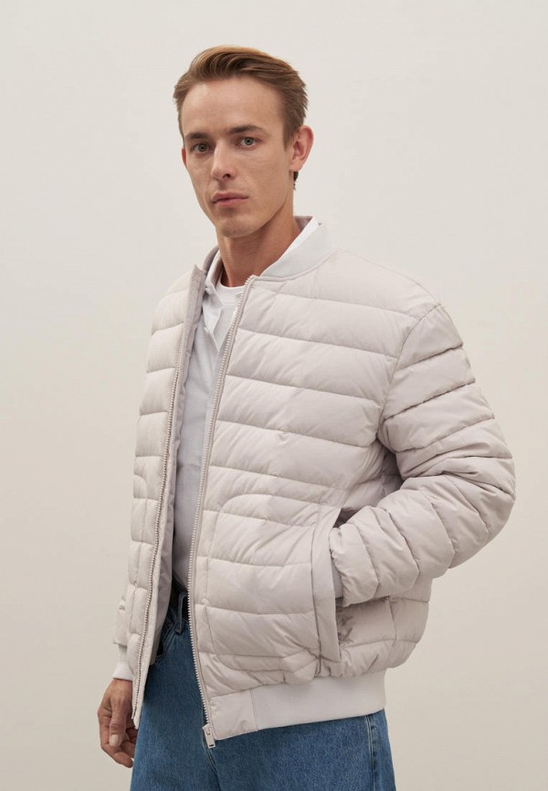 Куртка утепленная Finn Flare бежевый, размер 54, фото 4