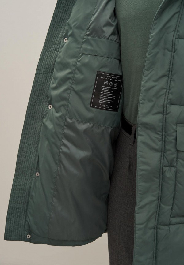 Куртка утепленная Finn Flare зеленый, размер 52, фото 6