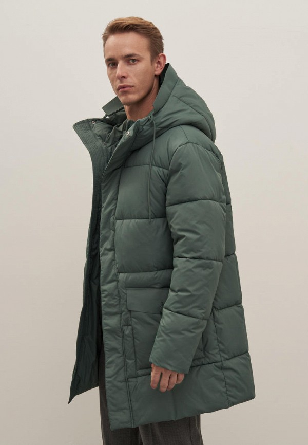 Куртка утепленная Finn Flare зеленый, размер 52, фото 4