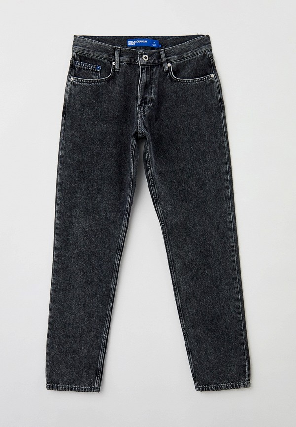 Джинсы Karl Lagerfeld Jeans серого цвета