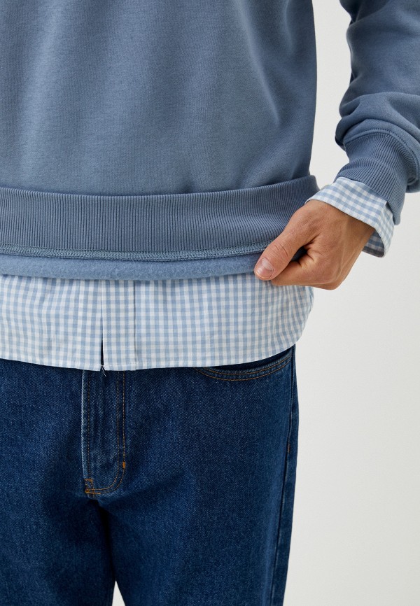 Свитшот Befree голубой, размер 46, фото 4