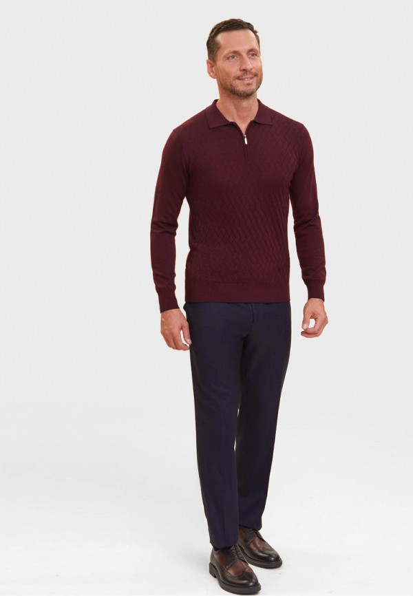 Поло Kanzler бордовый, размер 52, фото 2