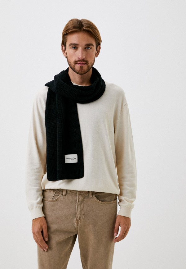 Шарф Marc O'Polo черный, размер 00, фото 3