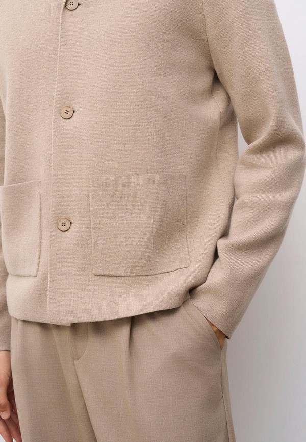 Кардиган Baon бежевый, размер 56, фото 6