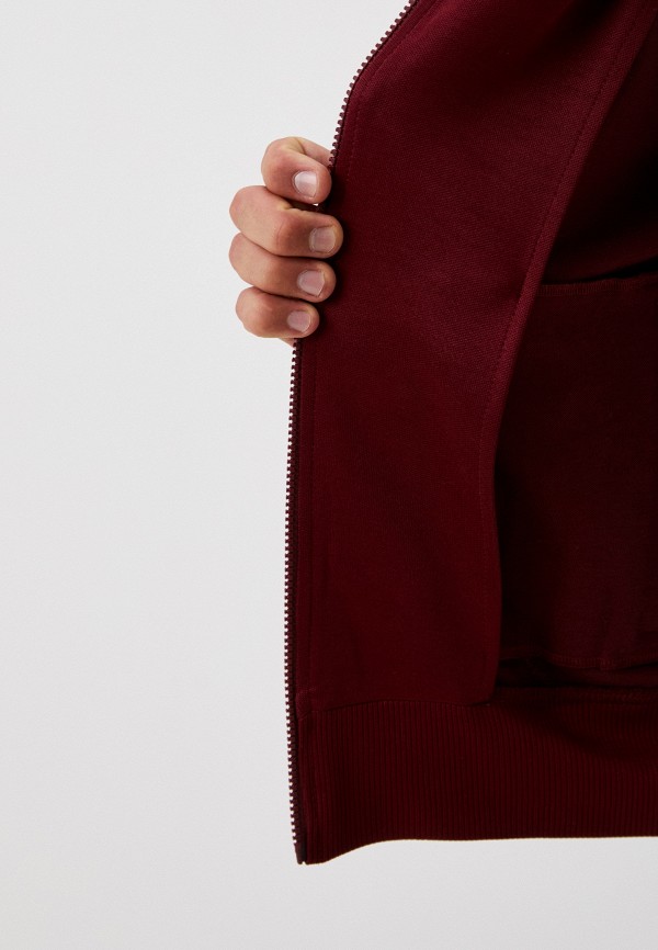 Олимпийка Lacoste бордовый, размер 58, фото 4