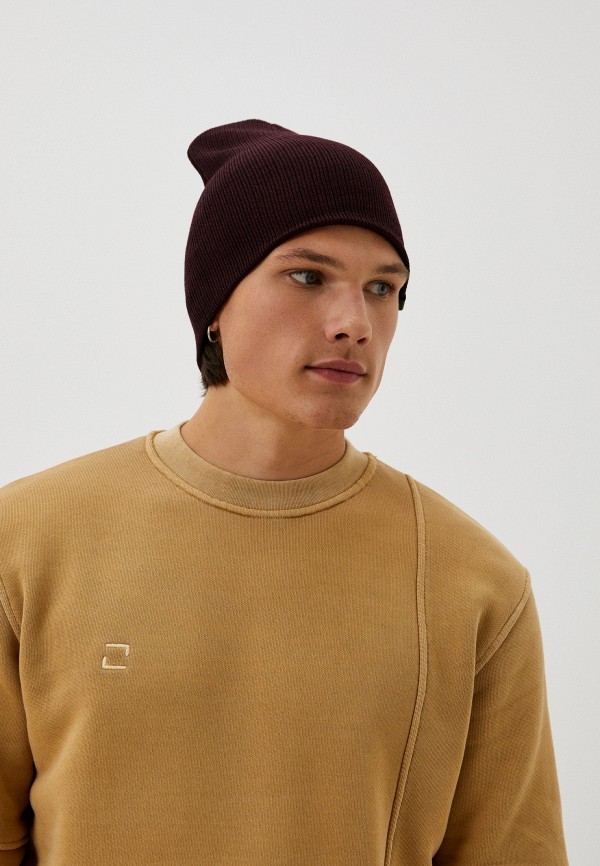 Шапка D&F бордовый, размер 00, фото 3