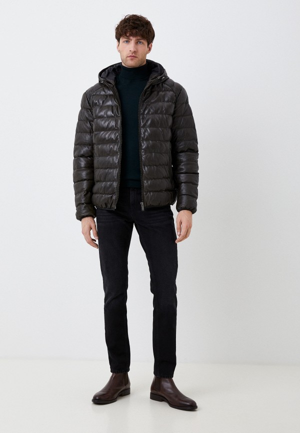 фото Куртка кожаная утепленная jorg weber