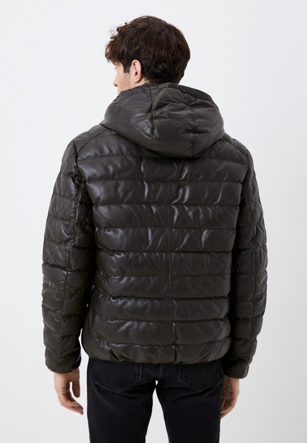 фото Куртка кожаная утепленная jorg weber