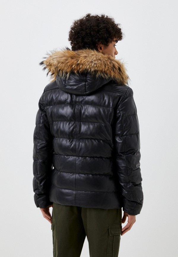 фото Куртка кожаная утепленная jorg weber