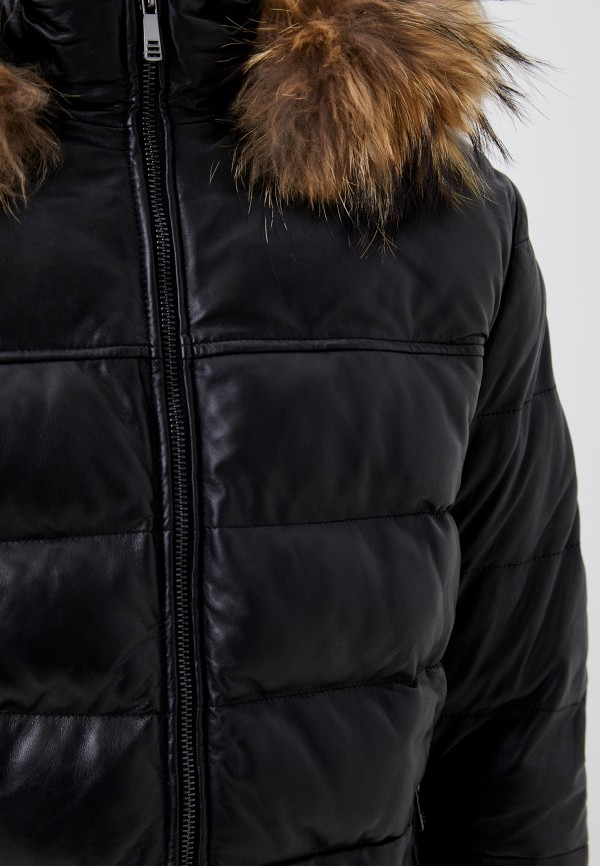 фото Куртка кожаная утепленная jorg weber