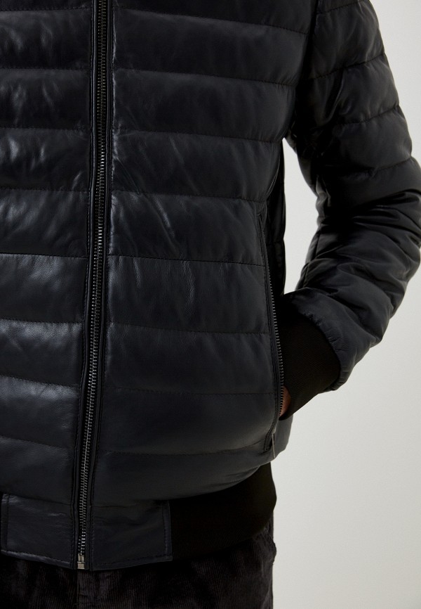 фото Куртка кожаная утепленная urban fashion for men