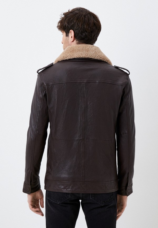 фото Куртка кожаная утепленная jorg weber
