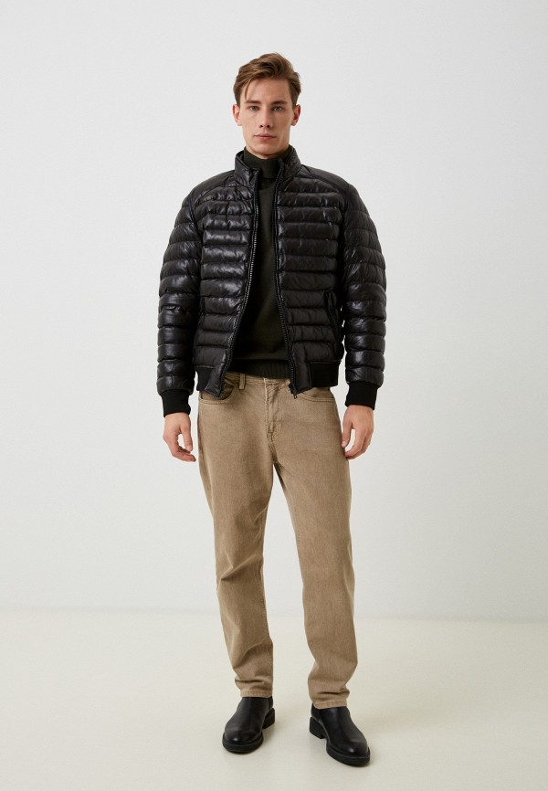 фото Куртка кожаная утепленная jorg weber