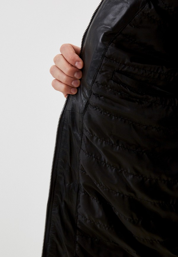 фото Куртка кожаная утепленная jorg weber