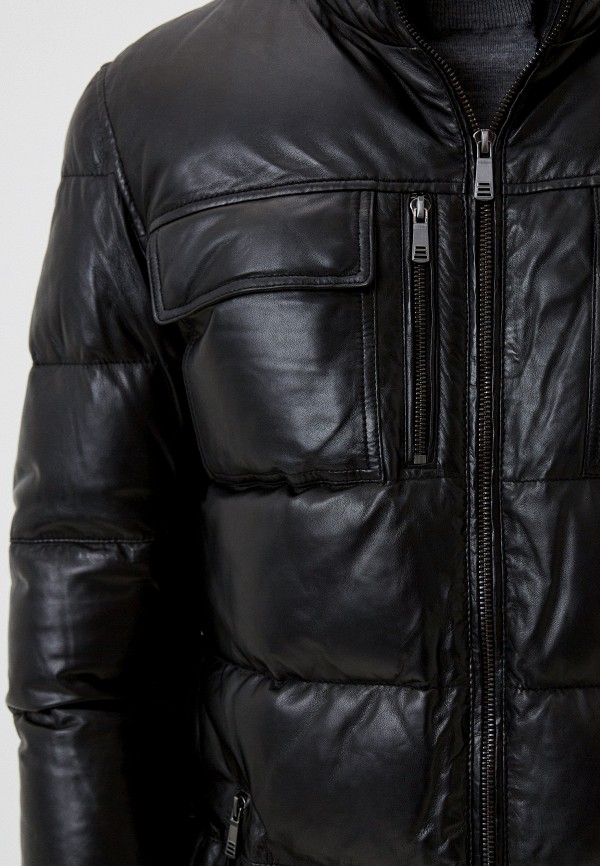 фото Куртка кожаная утепленная jorg weber