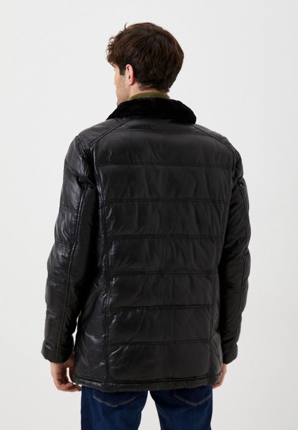 фото Куртка кожаная утепленная jorg weber