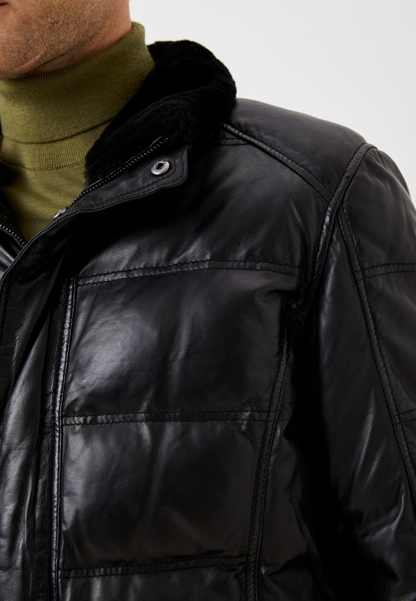 фото Куртка кожаная утепленная jorg weber