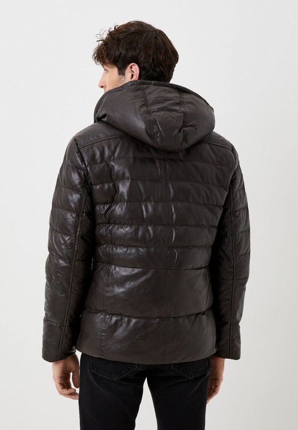 фото Куртка кожаная утепленная jorg weber