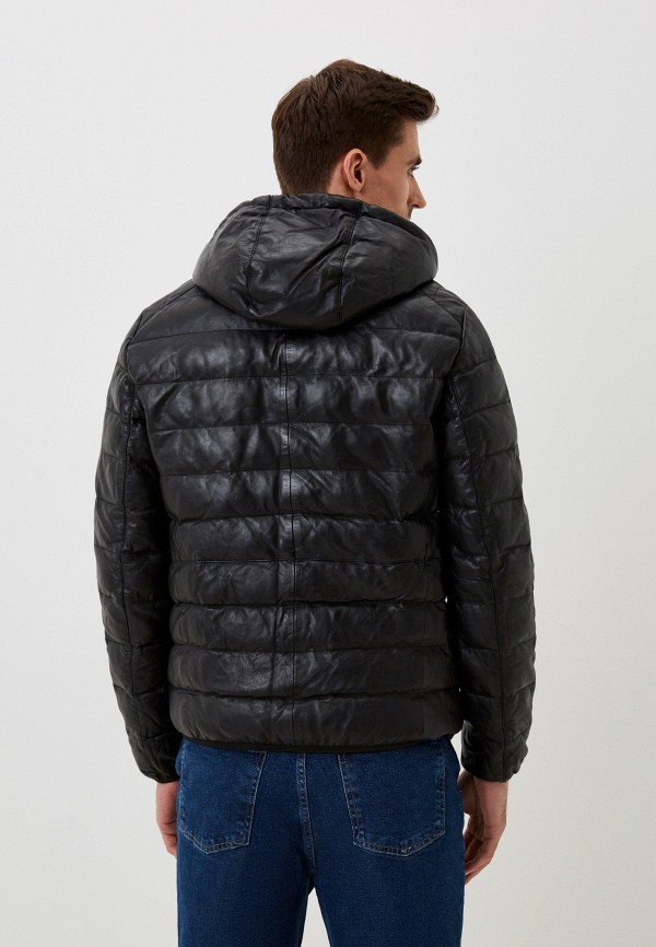 фото Куртка кожаная утепленная jorg weber