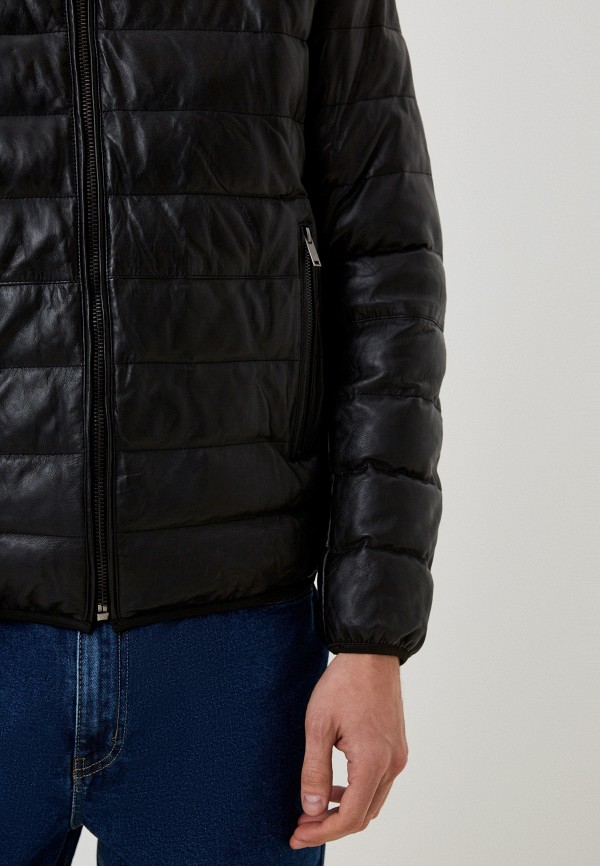 фото Куртка кожаная утепленная jorg weber