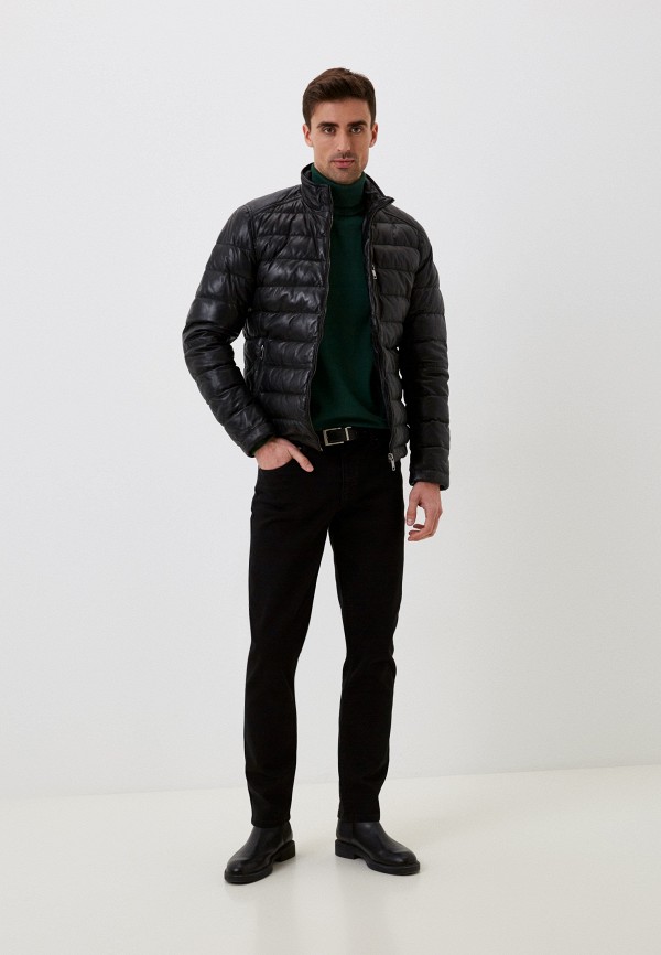 фото Куртка кожаная утепленная jorg weber