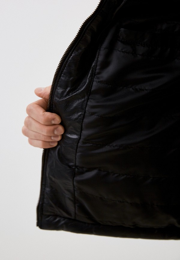 фото Куртка кожаная утепленная jorg weber