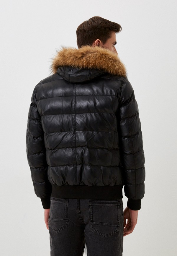 фото Куртка кожаная утепленная jorg weber