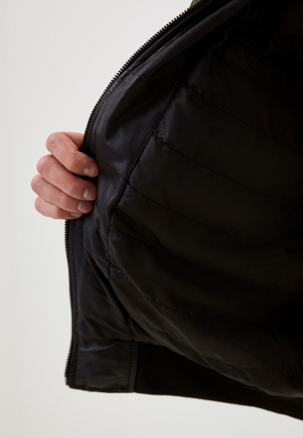 фото Куртка кожаная утепленная jorg weber