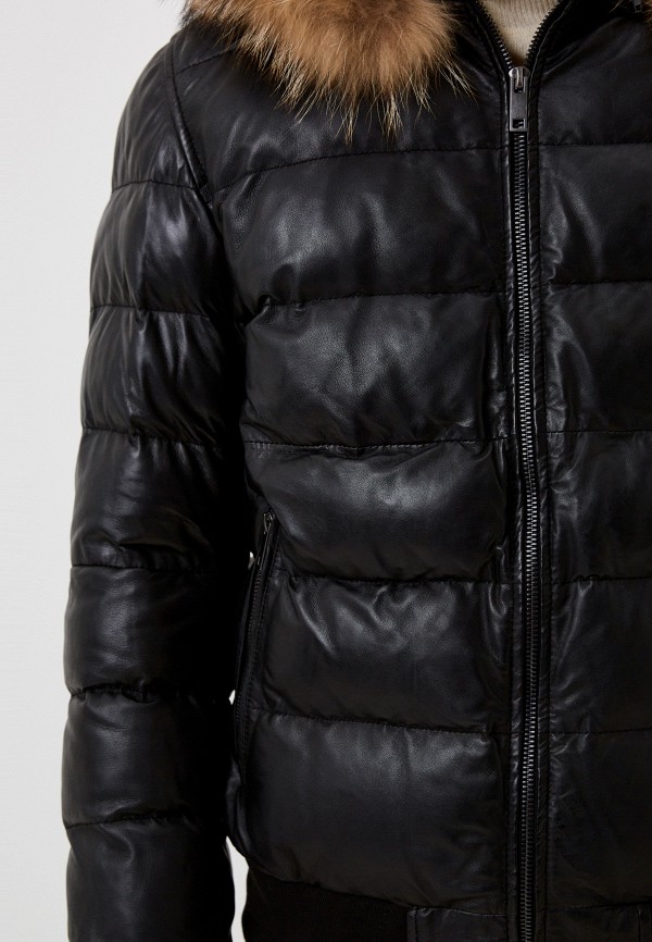 фото Куртка кожаная утепленная jorg weber