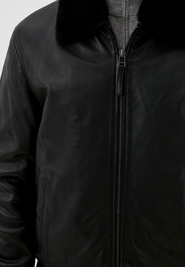 фото Куртка кожаная утепленная jorg weber