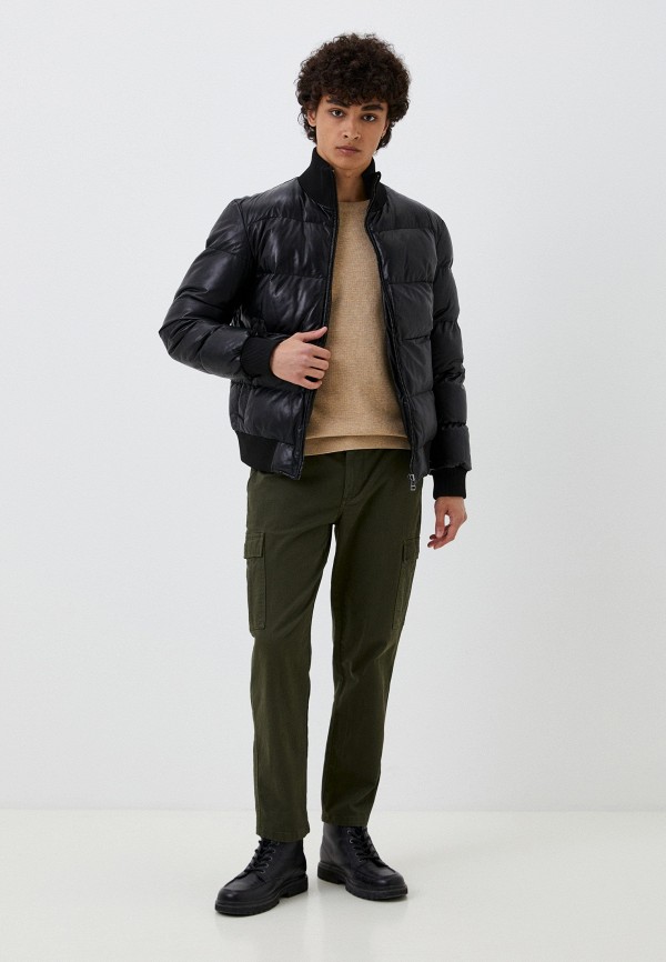 фото Куртка кожаная утепленная jorg weber