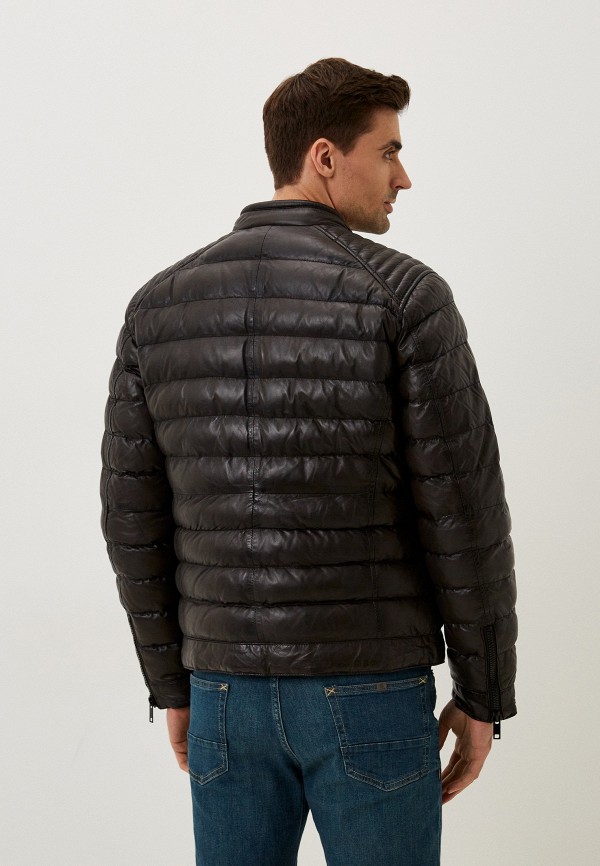 фото Куртка кожаная утепленная jorg weber