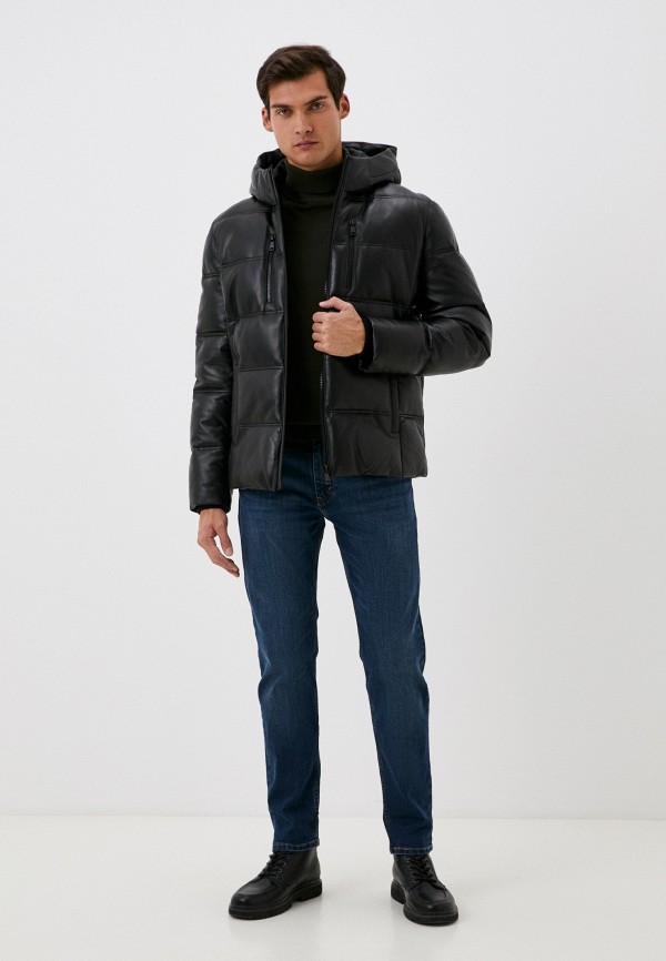 фото Куртка кожаная утепленная jorg weber