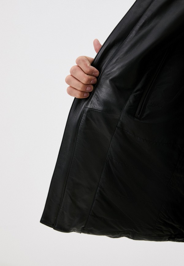 фото Куртка кожаная утепленная jorg weber