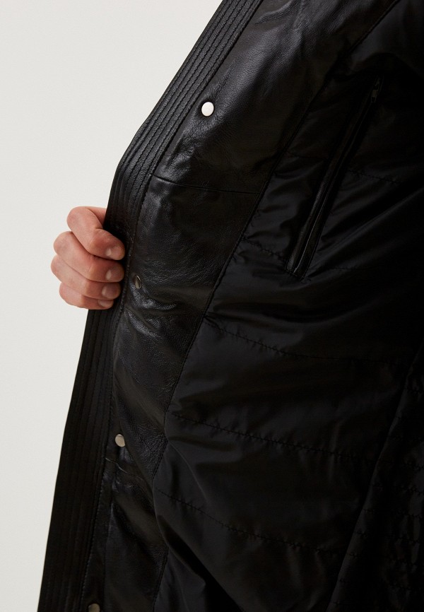 фото Куртка кожаная утепленная jorg weber