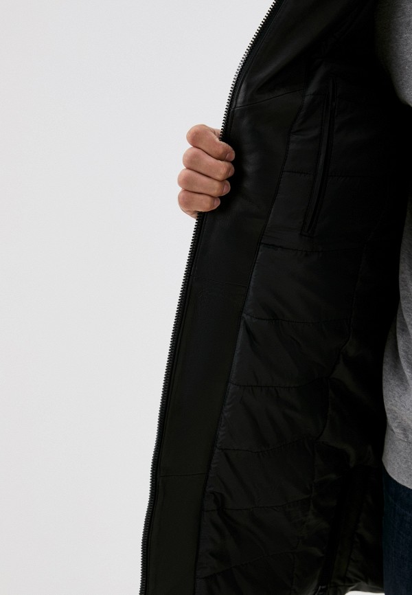 фото Куртка кожаная утепленная jorg weber