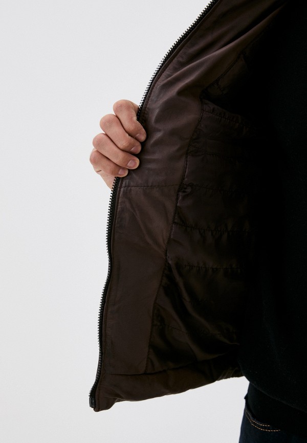 фото Куртка кожаная утепленная jorg weber