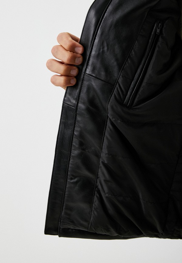 фото Куртка кожаная утепленная jorg weber