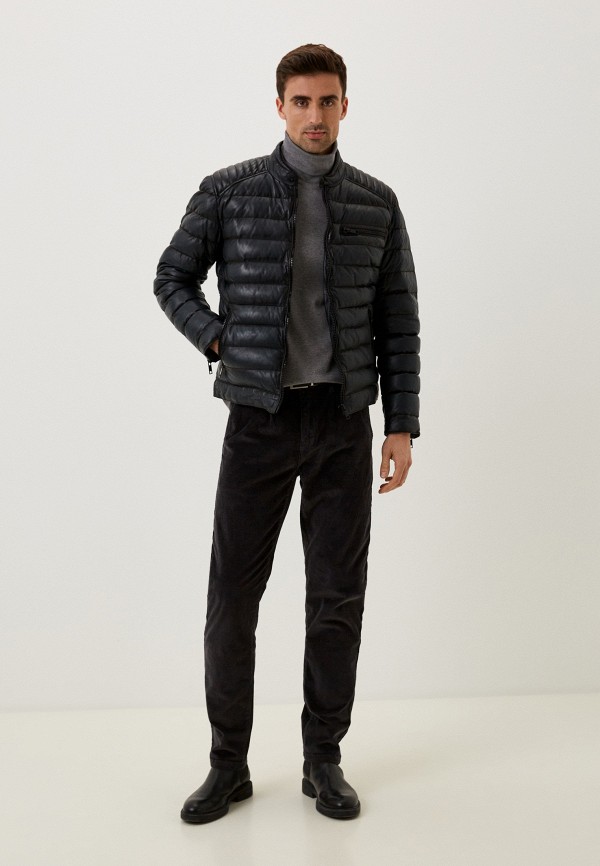 фото Куртка кожаная утепленная jorg weber