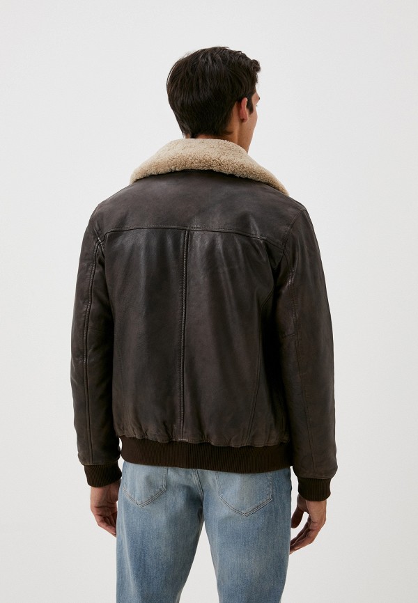 фото Куртка кожаная утепленная urban fashion for men