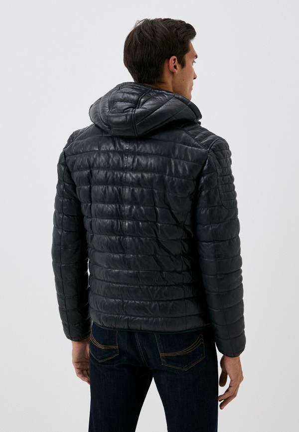 фото Куртка кожаная утепленная urban fashion for men