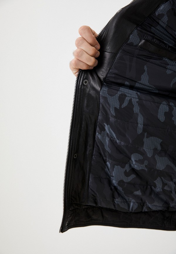 фото Куртка кожаная утепленная jorg weber